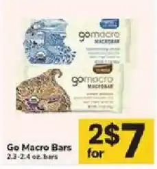 ACME Go Macro Bars offer