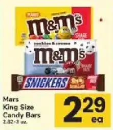 ACME Mars King Size Candy Bars offer