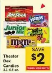 ACME Theater Box Candies offer