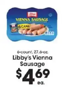 Price Rite Libby's Vienna Sausage offer