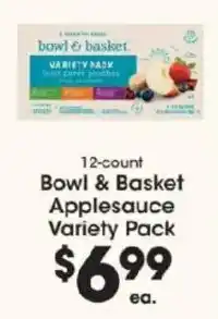 Price Rite Bowl & Basket Applesauce offer