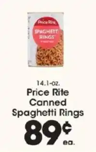 Price Rite Price Rite Canned Spaghetti Rings offer