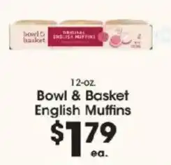 Price Rite Bowl & Basket English Muffins offer
