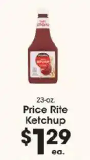 Price Rite Price Rite Ketchup offer