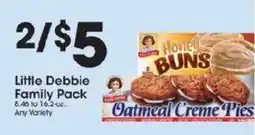 Price Rite Little Debbie Honey Buns Oatmeal Creme Pies offer