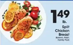 Price Rite Split Chicken Breast offer