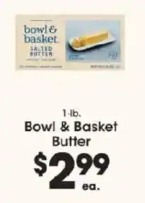 Price Rite Bowl & Basket Butter offer