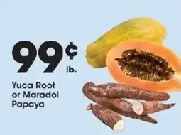 Price Rite Yuca Root or Maradol Papaya offer