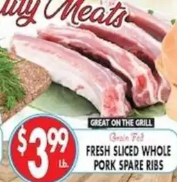 Met Foodmarkets Fresh Sliced Whole Pork Spare Ribs offer