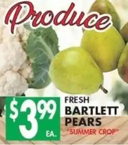 Met Foodmarkets Fresh Bartlett Pears offer