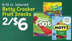 Norco Fresh Market Betty Crocker fruit snacks offer