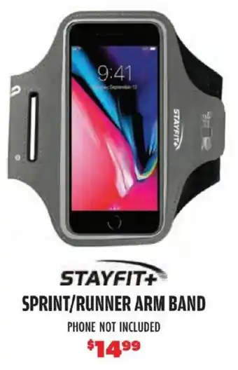 Stayfit+ sprint/runner arm band