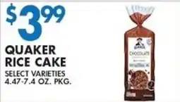 Met Foodmarkets Quaker rice cake offer