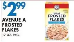 Met Foodmarkets avenue a frosted flakes offer