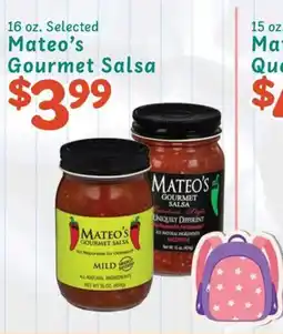 Norco Fresh Market Mateo's Gourmet Salsa offer