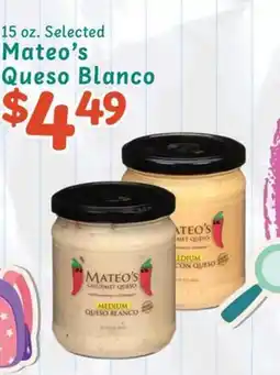 Norco Fresh Market Mateo's Queso Blanco offer