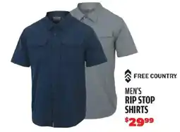 Big 5 Free Country Men's Rip Stop Shirts offer