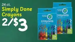 Norco Fresh Market Simply Done crayons offer
