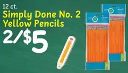 Norco Fresh Market Simply Done No. 2 Yellow Pencils offer