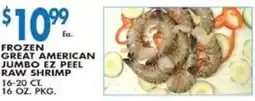 Met Foodmarkets Frozen great american jumbo ez peel raw shrimp offer