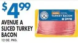 Met Foodmarkets Avenue A Sliced Turkey Bacon offer