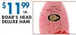 Met Foodmarkets Boar's Head Deluxe Ham offer