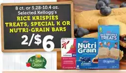 Norco Fresh Market Selected Kellogg's Rice Krispies Treats, Special K or Nutri-Grain Bars offer