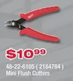Fastenal Mini Flush Cutters offer