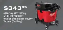 Fastenal M18 Fuel Nexus 9 Gallon Dual-Battery Wet/Dry Vacuum offer