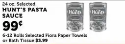 Norco Fresh Market Hunt's pasta sauce offer