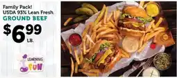 Norco Fresh Market Family Pack! USDA 93% Lean Fresh Ground Beef offer