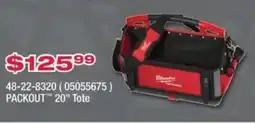 Fastenal Milwaukee Packout 20" Tote offer