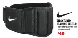 Big 5 Nike Structured Training Belt 3.0 offer