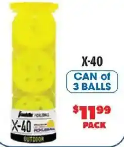 Big 5 Franklin X-40 Outdoor Paddleball offer