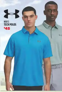 Big 5 Under Armour men's tech polos offer