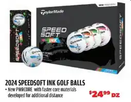 Big 5 TaylorMade 2024 Speedsoft Ink Golf Balls offer