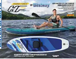 Big 5 Hydro-Force Aqua Drifter 11 Ft. 2-in-1 Stand-Up Paddleboard & Kayak Set offer