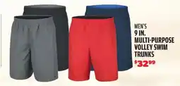 Big 5 Men's 9 in. multi-purpose volley swim trunks offer