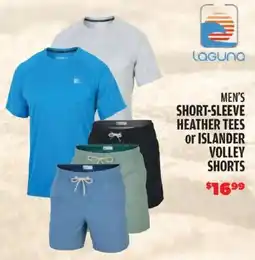 Big 5 Laguna Men's Short-Sleeve Heather Tees or Islander Volley Shorts offer