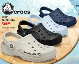 Big 5 Crocs Adult's Bajya Clogs offer