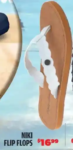 Big 5 Niki Flip Flops offer