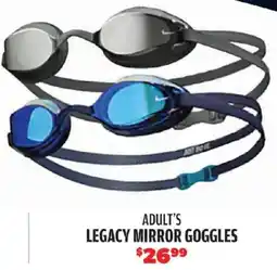 Big 5 Nike Adult's Legacy Mirror Goggles offer