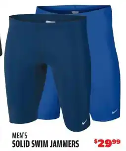 Big 5 Nike men's solid swim jammers offer