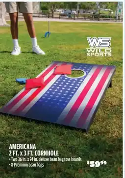 Big 5 Wild Sports Americana 2 Ft. x 3 Ft. Cornhole offer