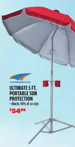 Big 5 Wondershade ultimate portable sun protection offer