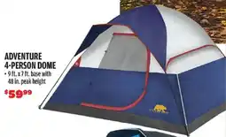 Big 5 Golden bear adventure 4-person dome offer