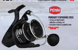 Big 5 Penn pursuit v spinning reel offer