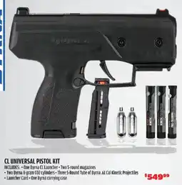Big 5 Byrna cl universal pistol kit offer
