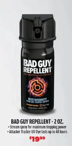 Big 5 Bad Guy Repellent offer
