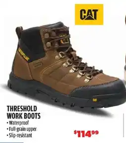 Big 5 Caterpillar Threshold Work Boots offer